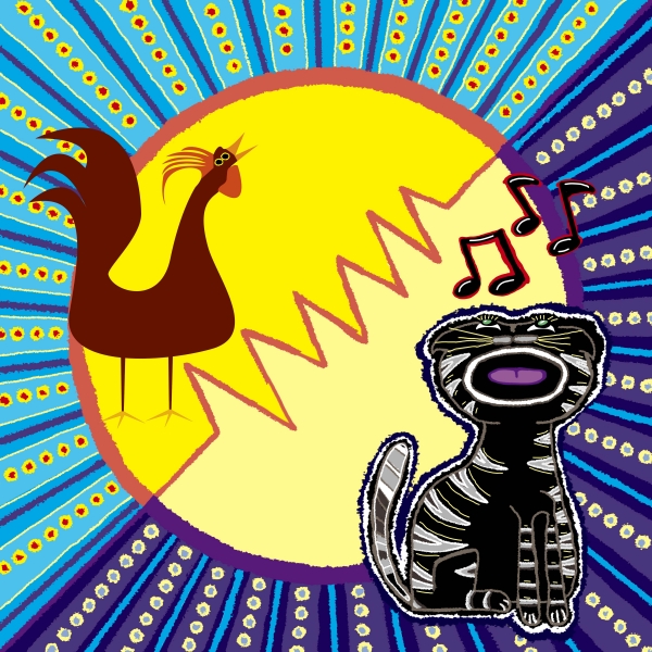 Creation of Coc A Doodle Meow: Step 9